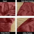 thumbnail image 6 of LONKITO Mens Cargo Shorts with Multi Pockets Lightweight Casual Outdoor Work Shorts for Hiking Golf, 6 of 6