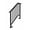 2 step  1 Pcs, variant on Adjustable Wrought Iron Stair Handrail with Balusters Outdoor Safety Railing Kit for 2 to 4 Steps 2 step 1 Pcs