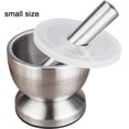 thumbnail image 4 of braveheart Mortier Concasseur en Acier Inoxydable Pot de Mortier Concassage et Pilon Rouille pour 10*9,5 cm, 4 of 4