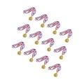 thumbnail image 4 of Medallas De Premio Redondas De Recuerdo, Medalla De Fútbol Para Torneo Deportivo, 12 Uds., 4 of 8