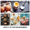 thumbnail image 2 of Steamed Egg Cup Microwave Steamer Breakfast Container Mini Ovens Bagel Bites 4 Pcs, 2 of 6