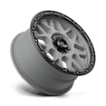 thumbnail image 2 of Kmc Km535 Grenade Off-Road 18X8.5 5X120 35Et 106.25Cb Matte Gray Matte Black Lip Wheel, 2 of 3