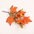 thumbnail image 4 of Lefu Artificial Maple Leaves Branch Fake Fall Leaves Stems Plants Outdoor Home Decor, 4 of 10