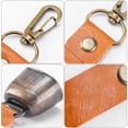 thumbnail image 3 of Yucurem Bear Bell with Emergency Whistle Set Loud Bear Bell for Bear Deterrent Essential for Adventure (Orange), 3 of 10