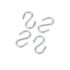 1 ½ inch Chrome S-Hooks for Wire Grid - Pack of 20