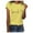 Z499 Yellow, variant on Landzoo Women'S T-Shirt Letter Print Short Sleeve Crew Neck Tops Summer Casual Women Tees Size L Beige