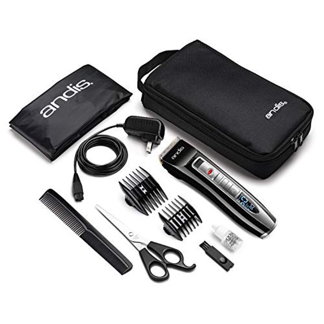 Andis 24440 Select Cut Kit de Coupe à Lame Réglable 5 Vitesses Avec/sans Fil, 10 Pcs, Noir