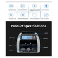 thumbnail image 3 of 4800D2 Automatic Money Counter for Multiple Foreign Currencies, 3 of 7