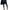 Black, variant on Women's Party Plain Skinny Black Pants XS (2)