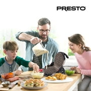 Presto FlipSide Belgian Waffle Maker, Ceramic Kitchen Appliance, 7, Black