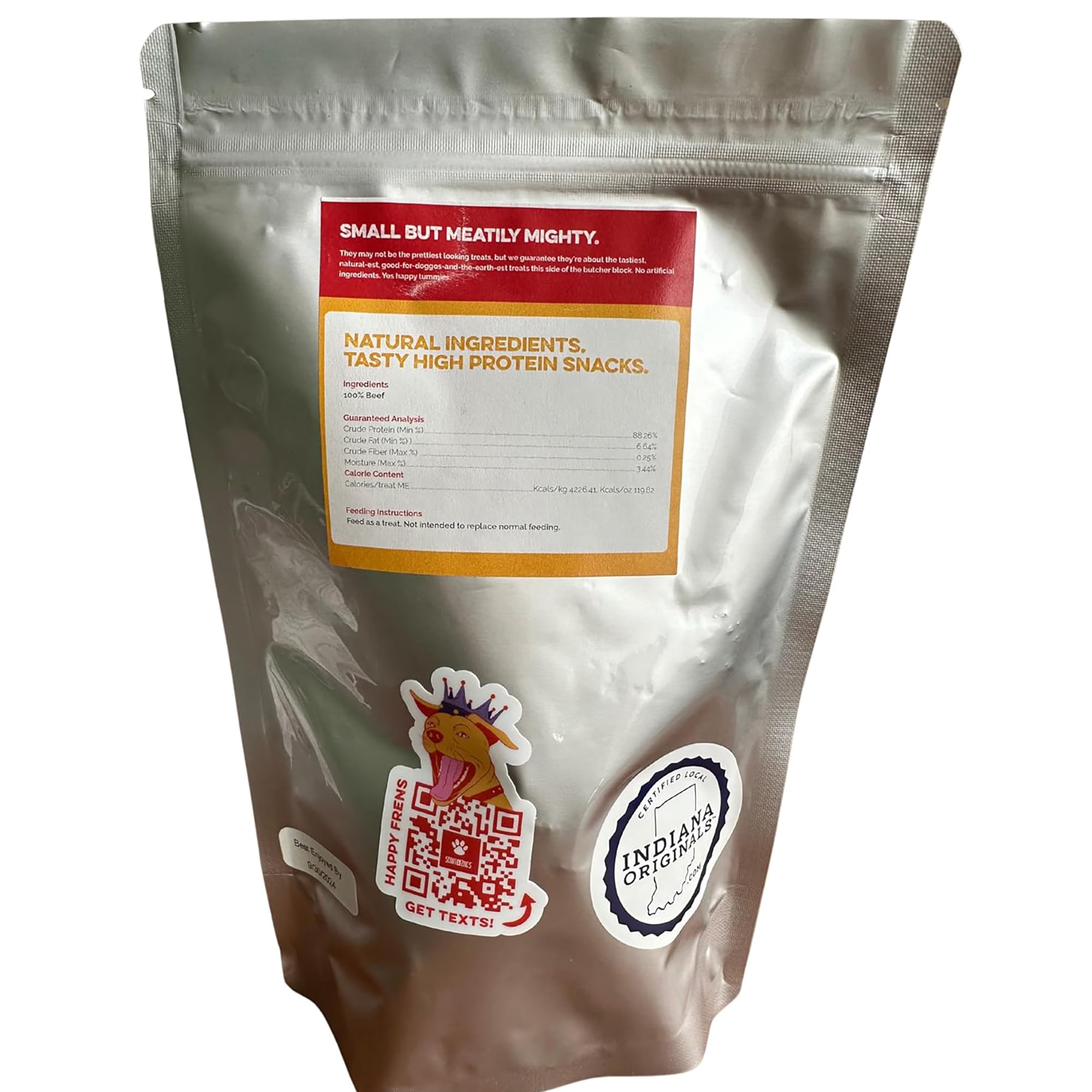 Scout & Zoe's: Beef Tiny Mighty Tendons - 3 Packs, 2oz Bags - Dog Treats, Single Ingredient, Small Breeds & Puppies, Pet Stick Chews, Butcher Bites