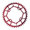 thumbnail image 1 of Bike Chainring 104BCD Chainwheel Bicycle Ring Guide Wheel 104bcd Round Chain Ring Parts Red 42T, 1 of 9