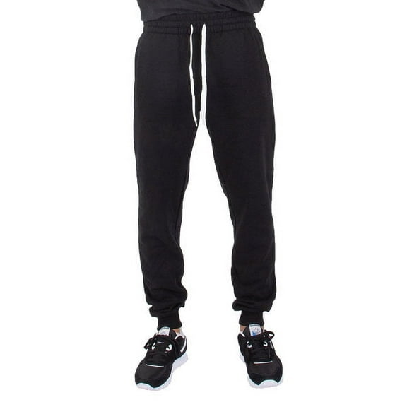 Shaka Wear Drop Ship Men's Fleece Jogger Pants S BLACK