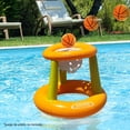 thumbnail image 4 of Pelotas pequeñas forma de Balones Baloncesto Piscina - Mini Pelotas - 2 Unidades naranja Estandar, 4 of 6