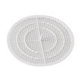 thumbnail image 1 of Round Bathroom Drain Hair Catcher Bath Stopper Plug Strainer Filter .FAF7 K5W3, 1 of 9