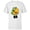 White, variant on Disney José Carioca Three Caballeros Trip Matching Big Face - Short Sleeve T-Shirt for Kids - Customized-White