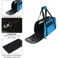 thumbnail image 2 of Transport Bag for Cats Dogs Comfort Airline Approved Travel Tote Soft Side Bag for Pets, 2 of 7