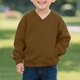 thumbnail image 5 of Blusas y camisas de manga larga con cuello redondo para niños y niñas, sudaderas casuales de manga larga, lindas sudaderas de gran tamaño con bolsillo de polar, chaquetas para niñas, 5 of 8