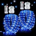 thumbnail image 1 of Luces tipo cuerda JMEXSUSS, funcionan con pilas, 20 m, 200 LED, 8 modos, 1 of 9