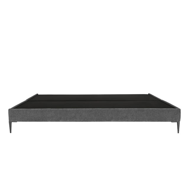 Box Base Cama Slim King Size Dicasa Gris Carbón