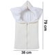 thumbnail image 5 of 1 Uds. Manta para bebé, forro polar, portátil, de punto, para cochecito, envoltura para siesta, más algodón, saco de dormir grueso, suave y cálido para recién nacido Zhivalor 221954-3, 5 of 8