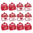 thumbnail image 1 of 12 cajas de regalo para San Valentín, dulces, , cajas de papel portátiles rojas para dulces y ., 1 of 9