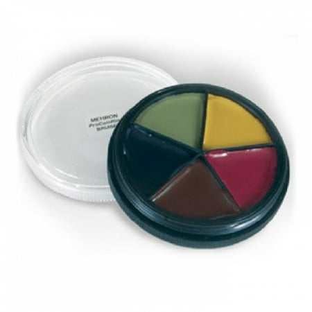 Mehron Bruise Makeup Wheel (1 oz) (Best Makeup For Bruises)