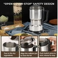 thumbnail image 7 of Puxitri Electric Coffee Grinder, Grain Mills, Spice Grinder Electric, Herb Grinder, Multifunctional Grinding Machine with 304 Stainless Steel Blade, 7 of 7