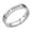 Silver, variant on HmNPlay Let Them Stainless Steel Engraved Ring for Women and Teen - Empowering Inspirational Friendship Jewelry Gift