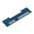 thumbnail image 2 of 3X Laptop DDR4 SO-DIMM to Desktop DIMM Memory RAM Connector Adapter Desktop PC Memory Cards Converter Adaptor,3 x Adapter Card,Blue, 2 of 8