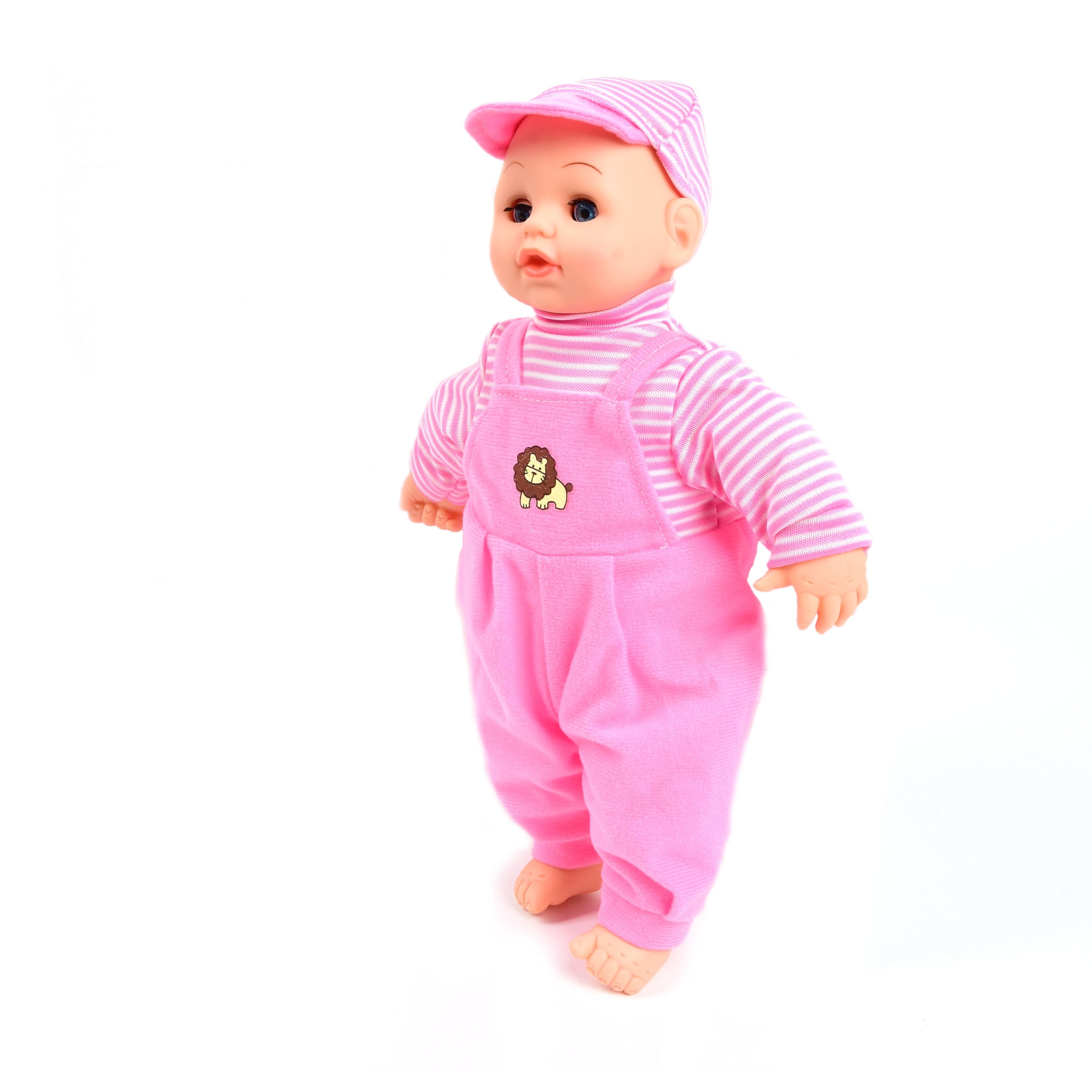 WonderPlay Baby Doll With 4 Sounds - Pink
