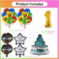 thumbnail image 2 of Tung Tung Sahur Balloons Party Supplies 1st Big Number Decorations Decor Kit Birthday, 2 of 5