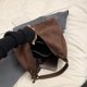 thumbnail image 4 of Hombro Gamuza para Mujeres Faux Bolsas Al Aire Libre (café), 4 of 9