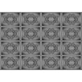 thumbnail image 1 of Ahgly Company Machine Washable Indoor Rectangle Transitional Gunmetal Gray Area Rugs, 8' x 10', 1 of 7