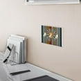 thumbnail image 5 of Yayeee Toggle Light Switch Wall Plate 2-Gang 4.56"x4.48" Decorative Outlet Cover, Geometric Stripes, 5 of 7