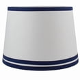 thumbnail image 2 of French Drum Shade, Off White Cotton, 12" to 14" Bottom Size 14" 13 to 18 Inches, 7 to 12 Inches, 2 of 2