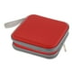 thumbnail image 2 of Estuche para CD con capacidad para 40 unidades, organizador flexible para DVD, VCD y DVD rojo, 2 of 9