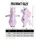 thumbnail image 5 of Disfraz inflable de unicornio morado de Spooktacular Creations, 5 of 7