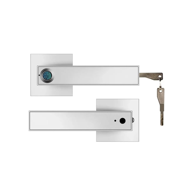 Fingerprint Door Lock with Electronic Smart Digital Security Biometric Handle for Bedroom Apartment ,Easy to Operate