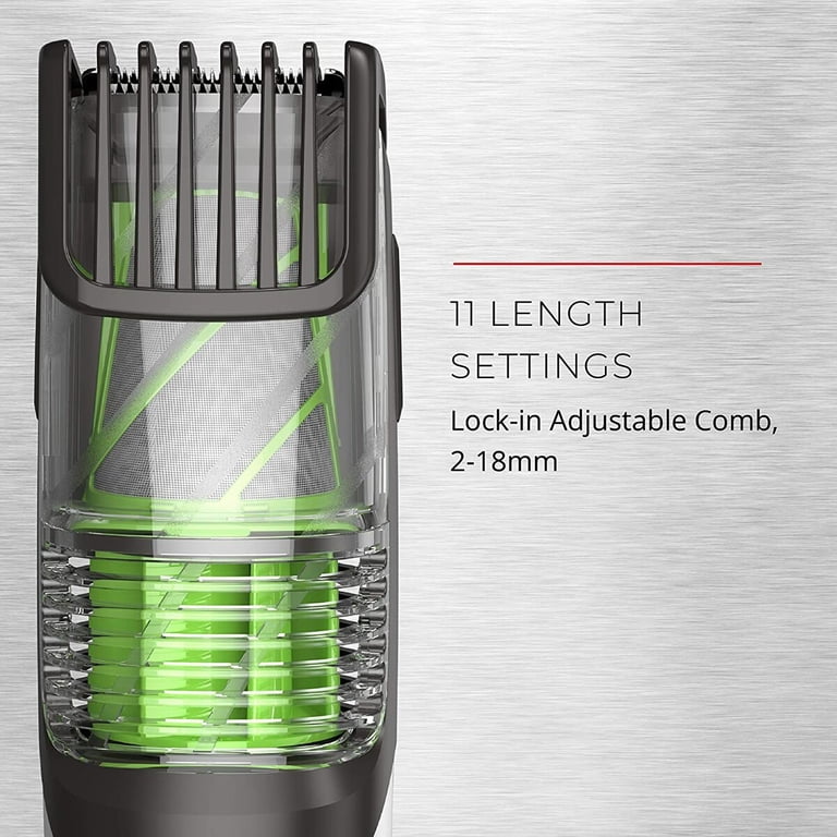 Remington Vacuum Beard and Stubble Trimmer, Black photo 4