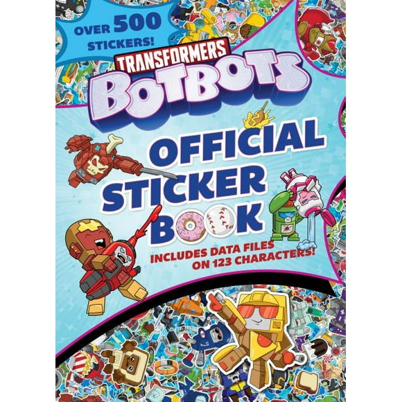 Transformers BotBots Official Sticker Book (Transformers BotBots) (Paperback)