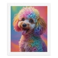 thumbnail image 5 of Paint By Numbers Kit for Adults Beginner - Rainbow Curly Haired Dog Portrait DIY Canvas Painting Kits for Adults, Frameless Paint By Number for Adults for Home Wall Decor 16x20 Inch, 5 of 7
