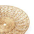 thumbnail image 3 of Artera Wicker Basket Wall Decor, Set Of 3 Oversized, Natural Hanging Woven Water Hyacinth Flat Basket, Round Wall Basket Decor For Bedroom, Living Room Or Office Space, 3 of 5