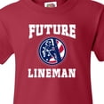 thumbnail image 4 of Inktastic Future Lineman Youth T-Shirt, 4 of 5
