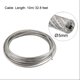 thumbnail image 2 of Uxcell 0.2" (5mm) 32.8ft 304 Cable de alambre de acero inoxidable Rope 7 x 7 Strands Cable recubierto, 2 of 5