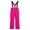 Hot Pink, variant on Teens Boys Girls Winter Ski Pants Kids Padded Thermal Overalls Water-proof Warm School Snow Trousers Straps