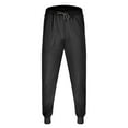 thumbnail image 3 of Ketyyh-chn99 Mens Pants Casual Straight-Fit Stretch Cargo Pants 2023 Black,XL, 3 of 5