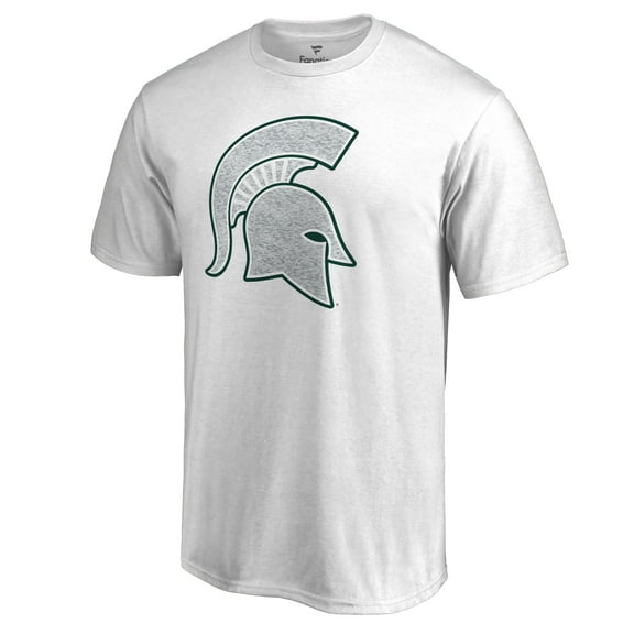 Men's White Michigan State Spartans White Out T-Shirt