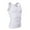 White, variant on Hesxuno Male Shaper Tank Slim Underwaist for Men Body Shaper Compression Shirt