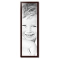 thumbnail image 2 of ArtToFrames 12" x 40" Walnut Picture Frame, 12x40 inch Brown Wood Poster Frame (WOM-4106), 2 of 8